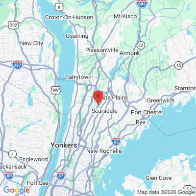 Map to  office in Hartsdale, NY