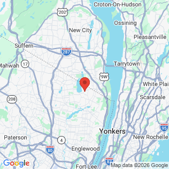 Map to Dr. Andrea Mattia DDS, LLC office in Old Tappan, NJ