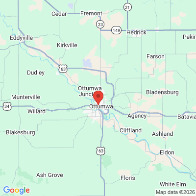 Map to  office in Ottumwa, IA