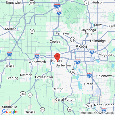 Map to  office in Norton, OH