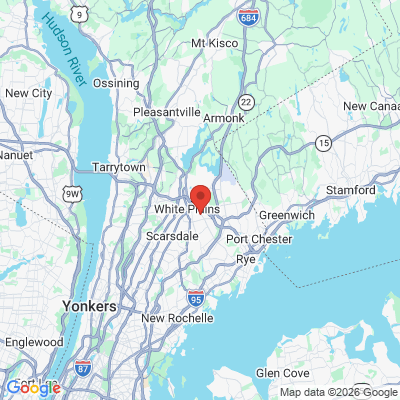 Map to AZ Dental office in White Plains, NY