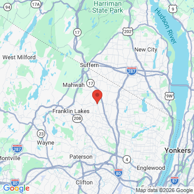 Map to  office in Allendale, NJ