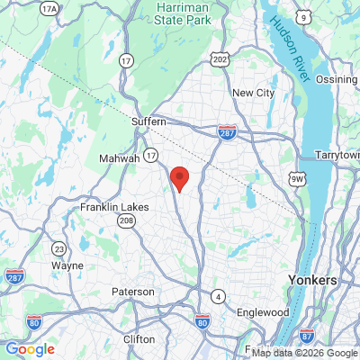 Map to  office in Saddle River, NJ