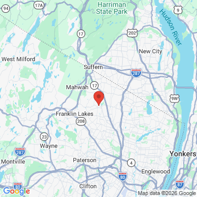 Map to  office in Allendale, NJ