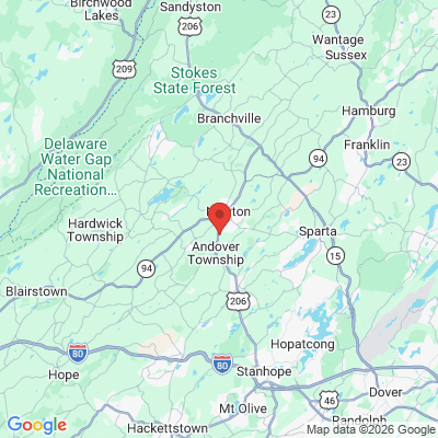 Map to  office in Newton, NJ