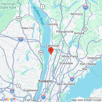 Map to  office in Irvington, NY