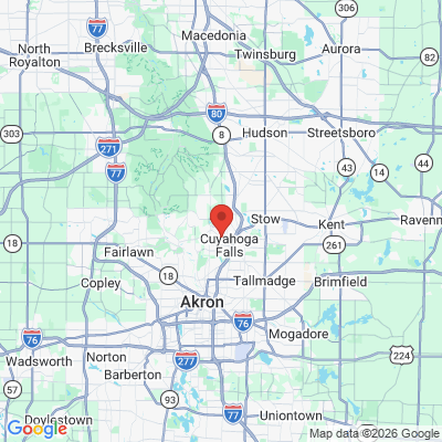Map to  office in Falls Endodontics, Inc.