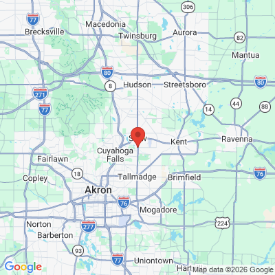 Map to  office in Munroe Falls, OH