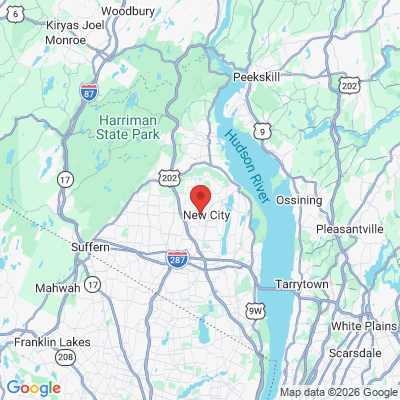 Map to  office in New City, NY