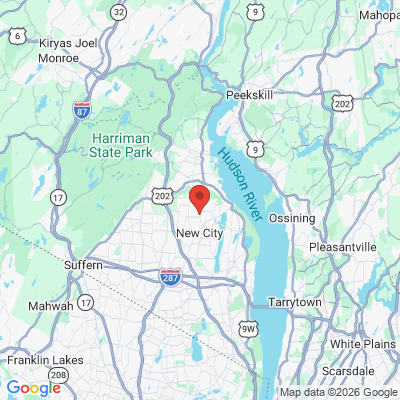 Map to  office in New City, NY