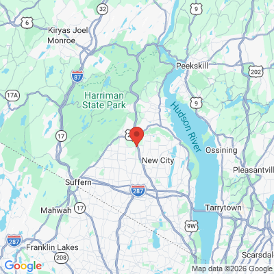 Map to  office in Pomona, NY