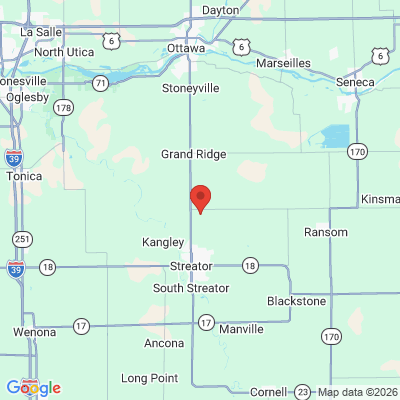 Map to  office in Streator, IL