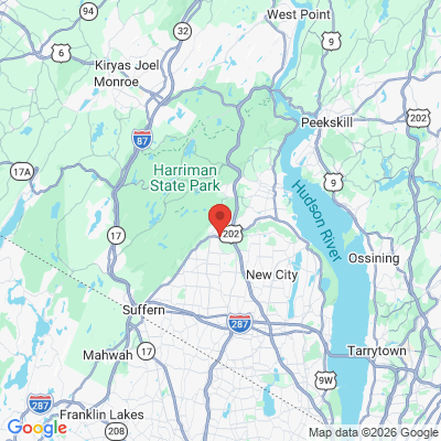 Map to  office in Pomona, NY