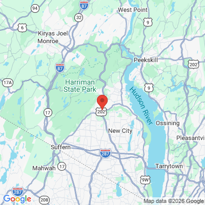 Map to  office in Pomona, NY
