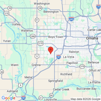 Map to  office in Omaha, NE