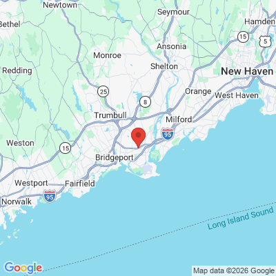 Map to  office in Stratford, CT
