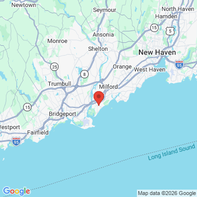 Map to  office in Milford, CT