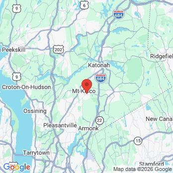 Map to Westchester Dental Care - Steven C. Abel, DMD, PC office in Mt. Kisco, NY