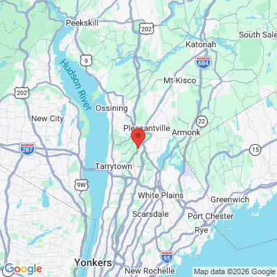 Map to Daniel F DiCostanzo DDS office in Hawthorne, NY