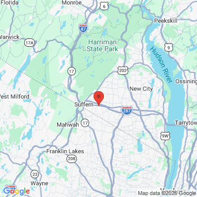 Map to  office in Suffern, NY