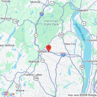 Map to  office in Suffern, NY
