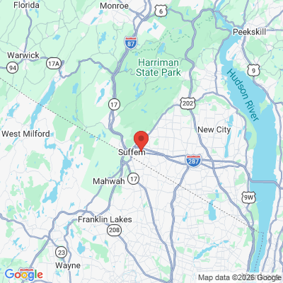 Map to  office in Suffern, NY
