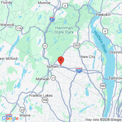 Map to  office in Suffern, NY