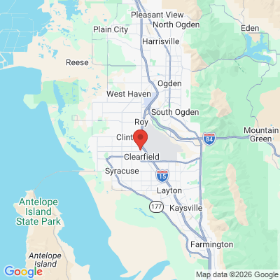 Map to  office in Clearfield, UT