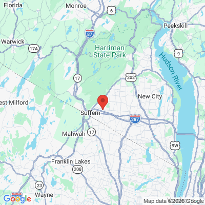 Map to  office in Suffern, NY