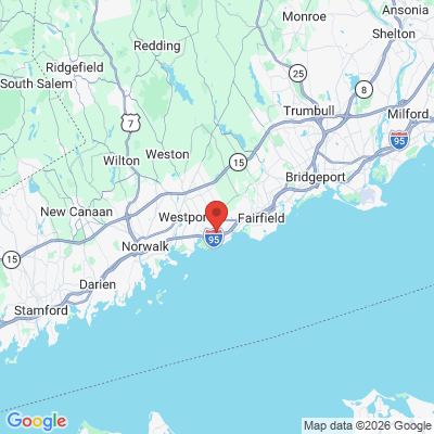 Map to  office in Greens Farms, CT