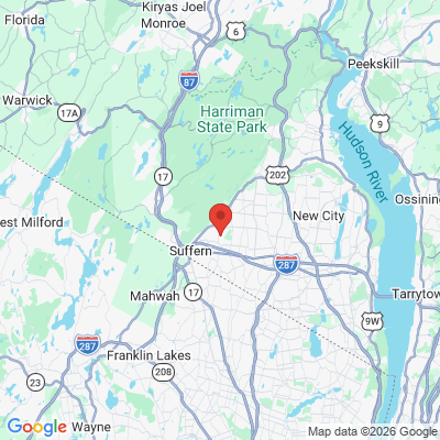 Map to  office in Suffern, NY