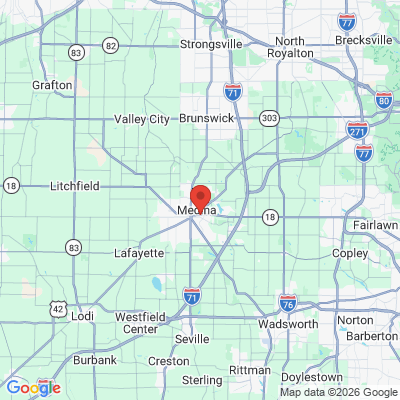 Map to  office in Medina, OH