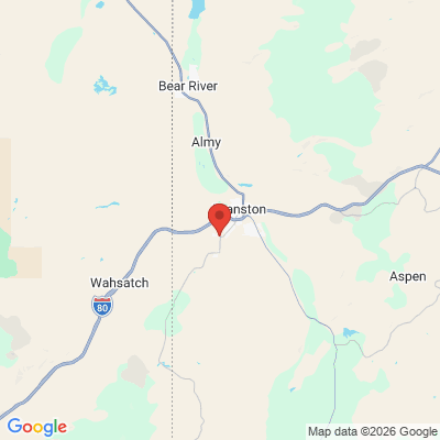 Map to  office in Evanston, WY