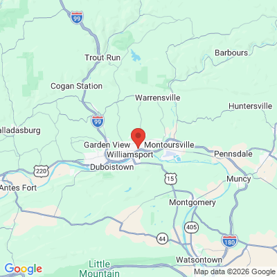 Map to  office in Williamsport, PA