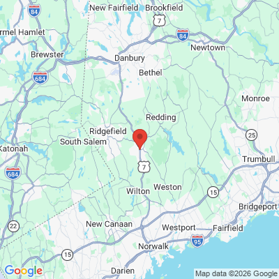 Map to  office in Georgetown, CT