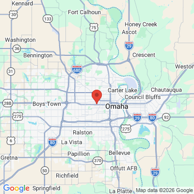 Map to  office in Omaha, NE