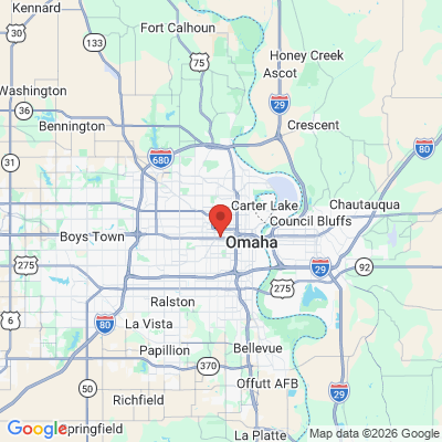 Map to  office in Omaha, NE
