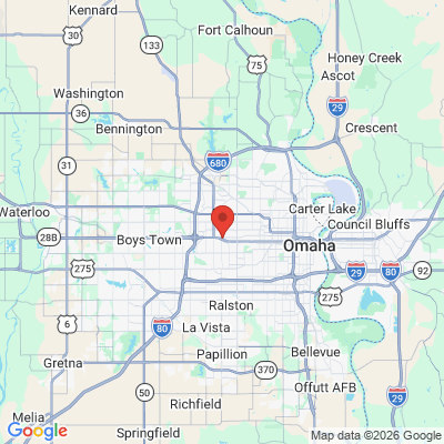 Map to  office in Omaha, NE