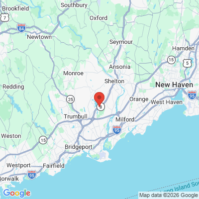 Map to  office in Shelton, CT
