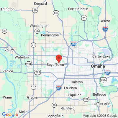 Map to  office in Omaha, NE