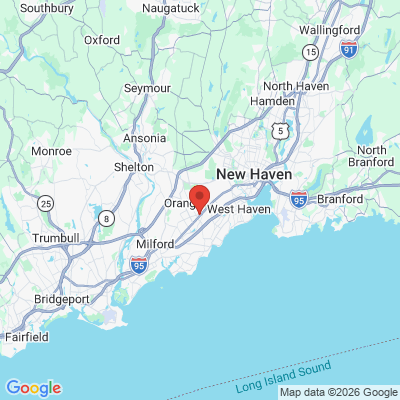 Map to  office in Orange, CT