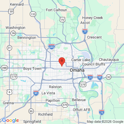 Map to  office in Omaha, NE