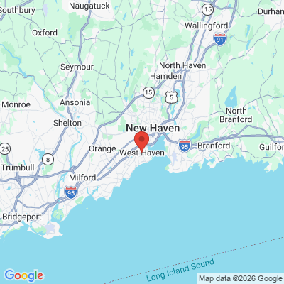 Map to  office in West Haven, CT