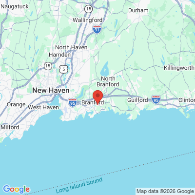 Map to  office in Branford, CT
