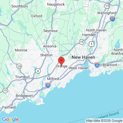 Map to  office in Orange, CT