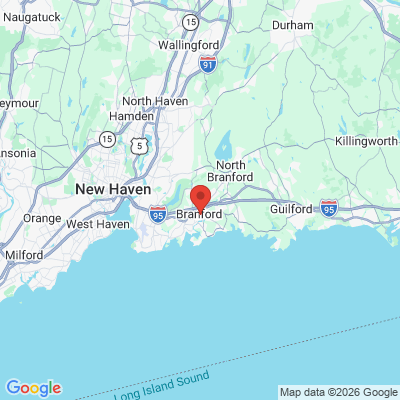 Map to  office in Branford, CT