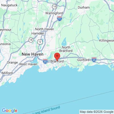 Map to  office in Branford, CT