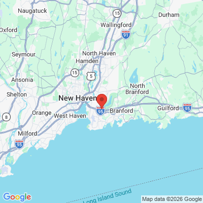 Map to  office in East Haven, CT