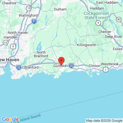 Map to  office in Guilford, CT