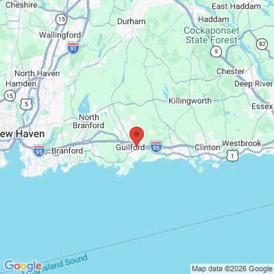 Map to  office in Guilford, CT